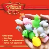 24Pcs Soft and Yielding Toys with Christmas 24 Days Countdown Advent Calendar