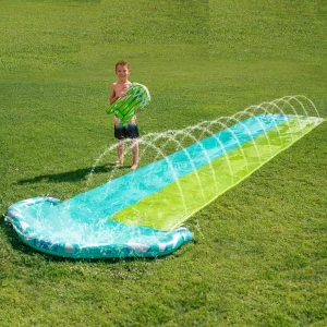 20ft Water Slide with 2 Bodyboards 62in