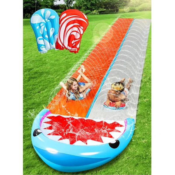 21ft Deluxe Water Slide with 2 Boogie Boards