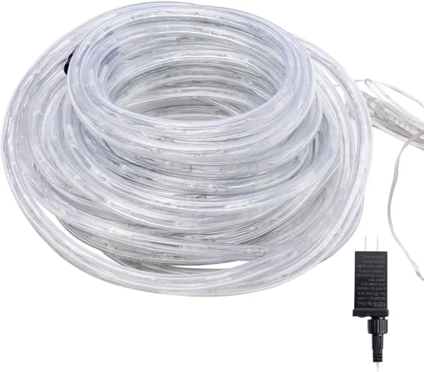 240 LED Warm White Led Rope Lights Strip Lights 33ft