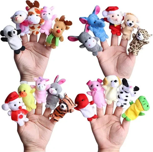 24 Days Finger Puppets Animal Advent Calendar