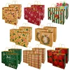 24pcs Large Christmas Kraft Paper Gift Bags