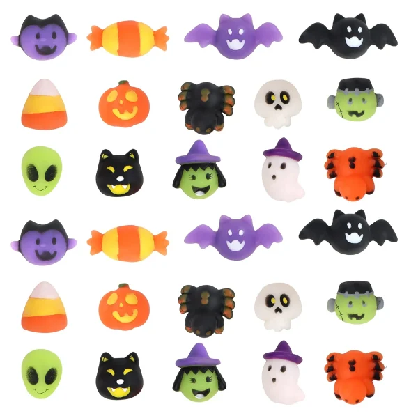 24Pcs Soft and Yielding Toys for Halloween