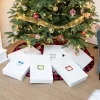 24pcs Christmas White Shirt Gift Boxes
