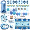Baby Boy 1st Birthday Decorations Party Supplies