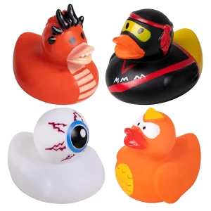 24pcs Halloween Floating Bath Toys Rubber Ducks