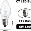 25pcs C7 Christmas Replacement Light Bulb