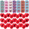 27Pcs Heart Shaped Soft and Yielding Balls with Valentines 3D Box
