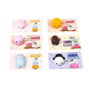 Valentines Day Gift Cards With Mini Kawaii Mochi