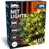 300 LED Cool White, Warm White and Multicolor Christmas Net Lights