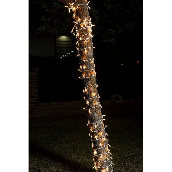 2x250 Christmas String Lights Clear White 62.25ft