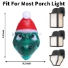 2pcs Christmas Santa Hat Dinosaur Light Cover
