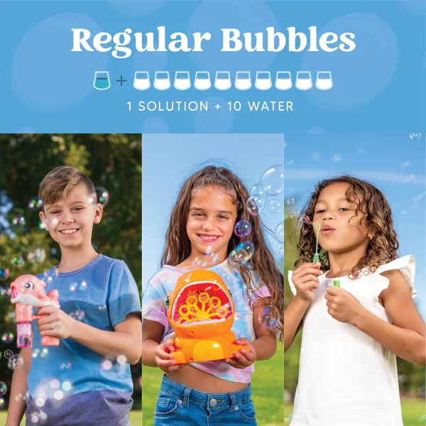 2pcs Bubble Bottle Refill Solutions 64oz
