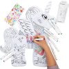 Inflatable Ride A Unicorn Ride-on Costume Coloring Craft Toy Set