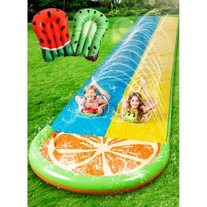 2pcs Boogie Boards and Water Slide 20ft