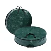 2pcs Green Christmas Wreath Storage Bags 36in