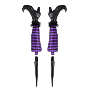 2pcs Halloween Light up Witches Legs 13.7in