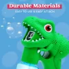 2pcs Kids Dinosaur Bubble Guns with Bubble Solution