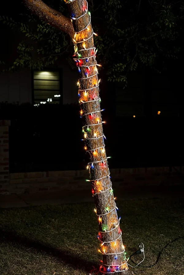 2x250 LED Multicolor Christmas String Lights 62.25ft