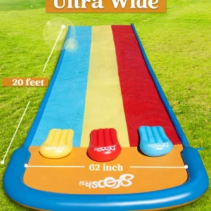 22.5ft Deluxe Water Slide with 3 Boogie Boards
