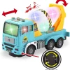 3 in 1 Auto Moving-Around Siren Construction Vehicle Toy Set