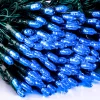 300 Count Christmas Warm White Green Wire Holiday String Lights 78.75ft
