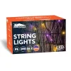 300-Count Orange and Purple LED String Lights 98.1ft