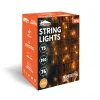 300 Incandescent Orange Halloween String Lights 74ft