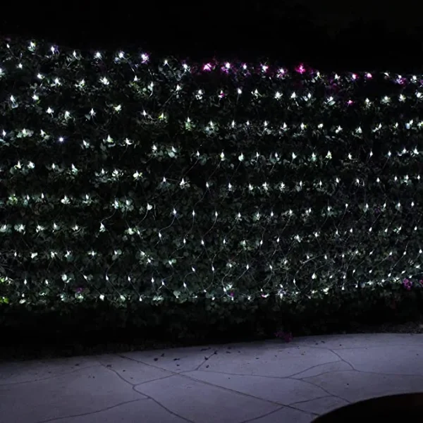 300 LED Pure White Led Net Lights 6.5x15ft