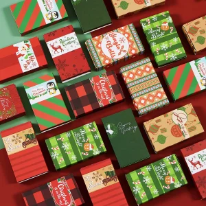 30pcs Christmas Gift Card Boxes