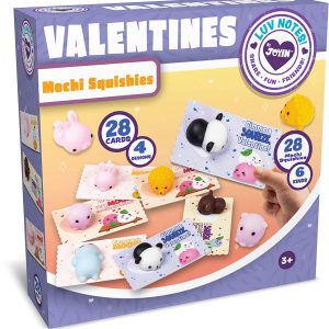 Valentines Day Gift Cards With Mini Kawaii Mochi