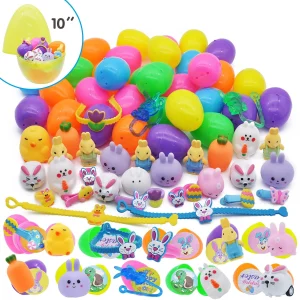 32Pcs Assorted Toys Prefilled Easter Eggs