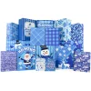 32pcs Blue Themed Assorted christmas gift Bags