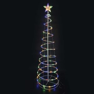 5ft Lighted Spiral Christmas Tree