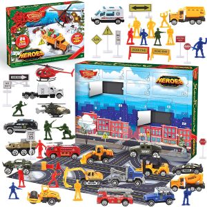 2021 Advent Calendar with Die-Cast Essential Vehicles