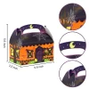 32pcs 3D Halloween House Cardboard Trick or Treat Box