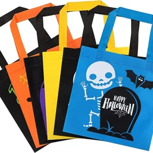 32pcs Kids Non-Woven Halloween Tote Gift Bags