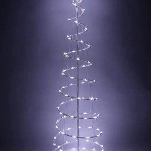 5ft Lighted Spiral Christmas Tree with 100 LED