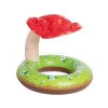 Inflatable Mushroom Pool Float Tube for Kids