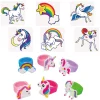 36Pcs Prefilled Easter Eggs with Rainbow Unicorn Toys