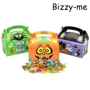 Bizzy-me 36pcs Cardboard Halloween Candy Box