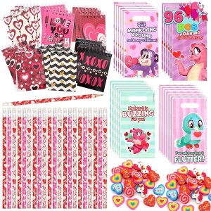 Stationery Gifts with Pencil, Erasers, Notebook & Bag