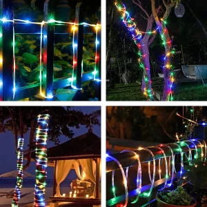 3×120 LED Multicolor Rope Light 46ft