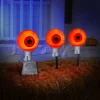 3Pcs Halloween Pathway Lights Animated Eyeball Decorations