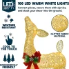3ft Fabric Gold Fawn Christmas Yard Lights