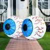 3ft Large Blue Halloween Inflatable Eye Balls