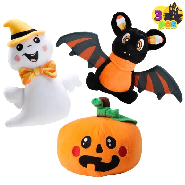 3pcs Halloween Satiated Animals & Plush Toys