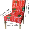 4pcs Christmas Chair Covers