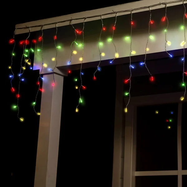 224 LED Color Changing Led Christmas Icicle Lights