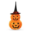 45-Count LED Halloween Collapsible Pumpkin Decorations 3ft
